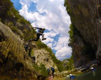 extreme Canyoning on Cetina river